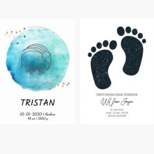 Personlig fødselsplakat